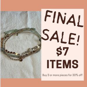 Group of pastel pure Vida bracelets